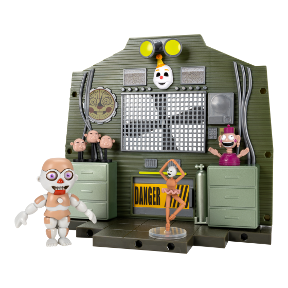 FNAF - Core Fig Set - Bidybab Office Set