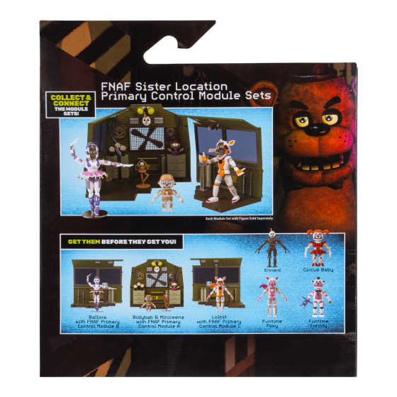 FNAF - Core Fig Set - Ballora Office Set