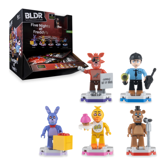 Five Nights at Freddy's BLDR Mystery Minifigures