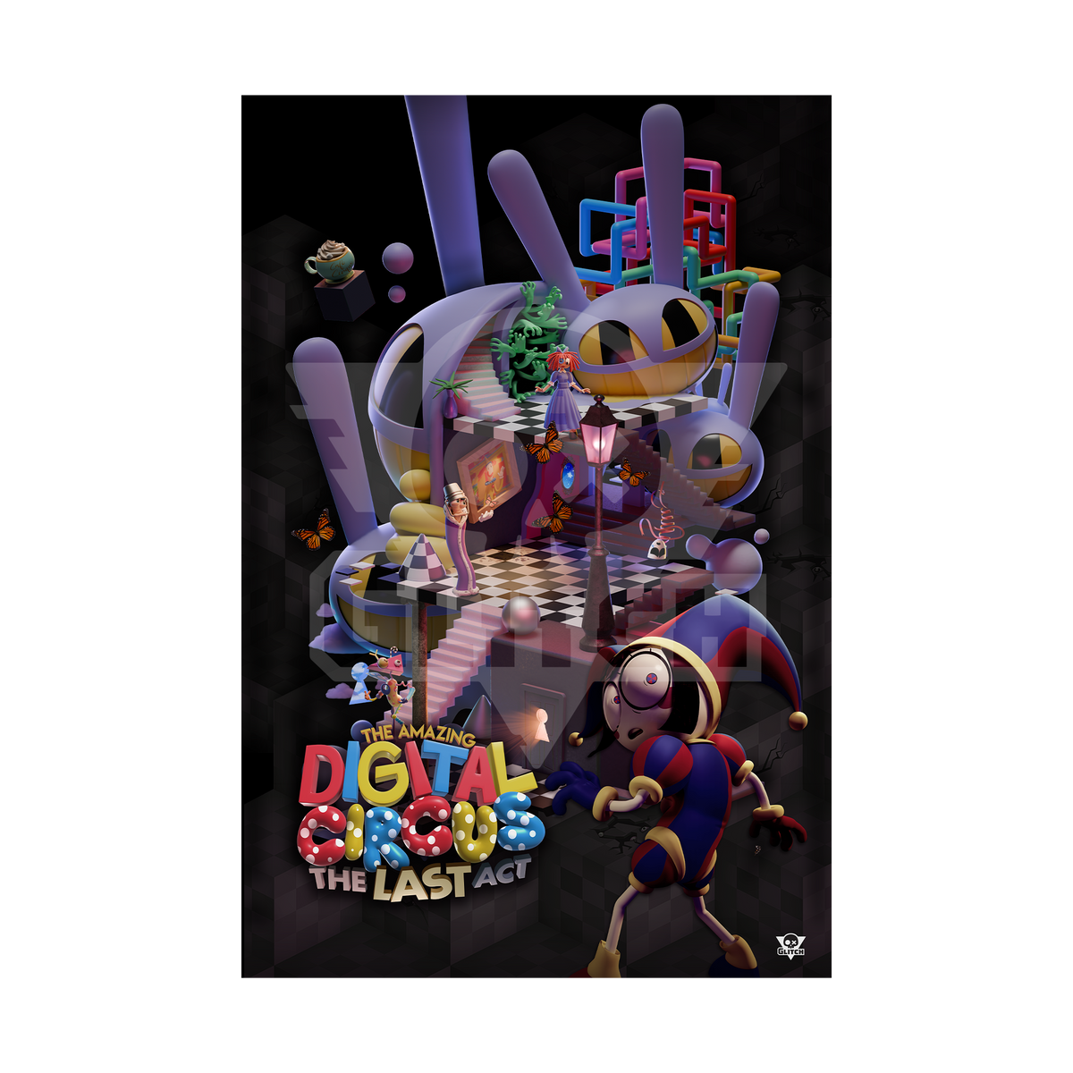 Official The Amazing Digital Circus The Last Act Poster