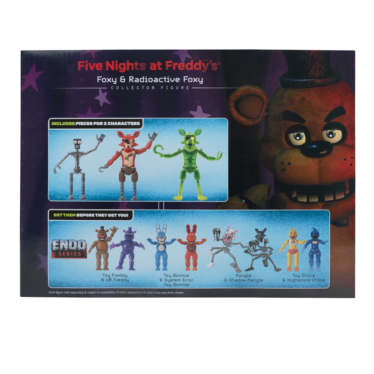 Five Nights at Freddy's Endo-01 (Classic Foxy and Radioactive Foxy)