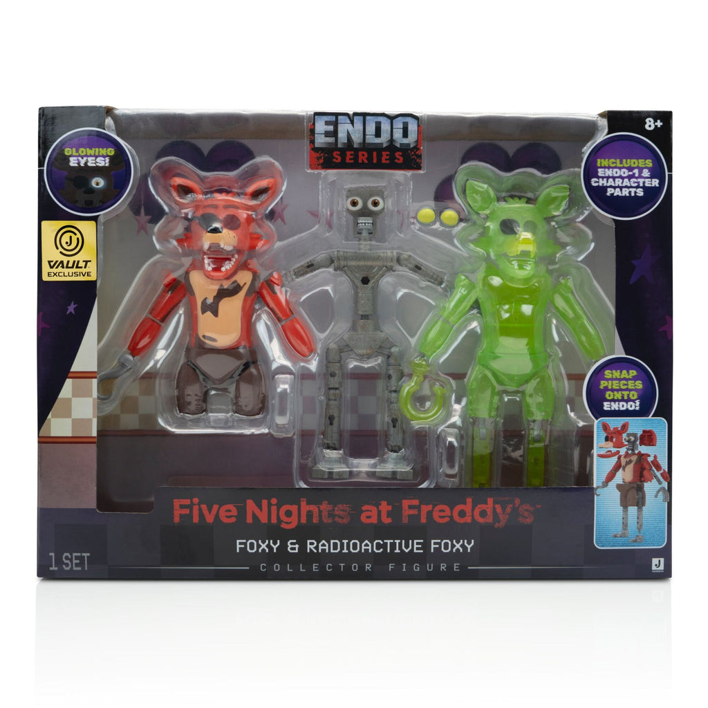 Five Nights at Freddy's Endo-01 (Classic Foxy and Radioactive Foxy)