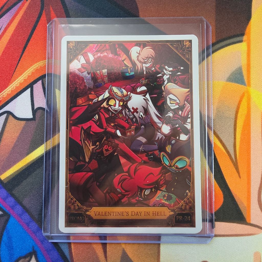 Official Hazbin Hotel Trading Card Valentines Day In Hell Foil Promo