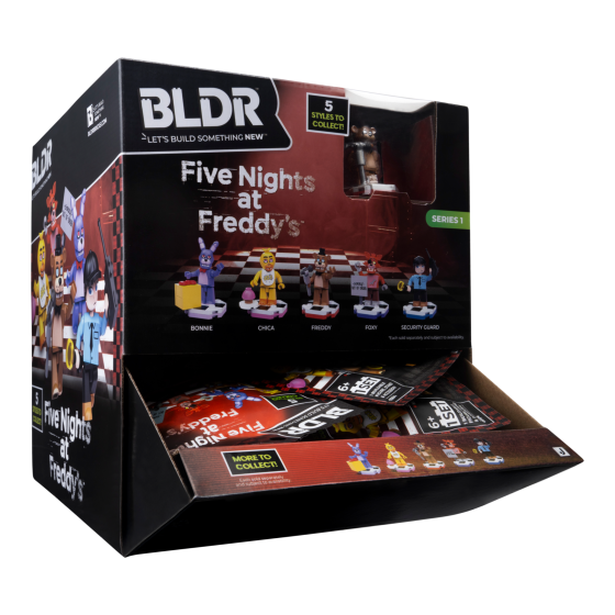 Five Nights at Freddy's BLDR Mystery Minifigures