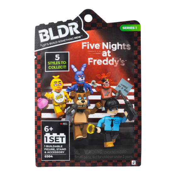 Five Nights at Freddy's BLDR Mystery Minifigures
