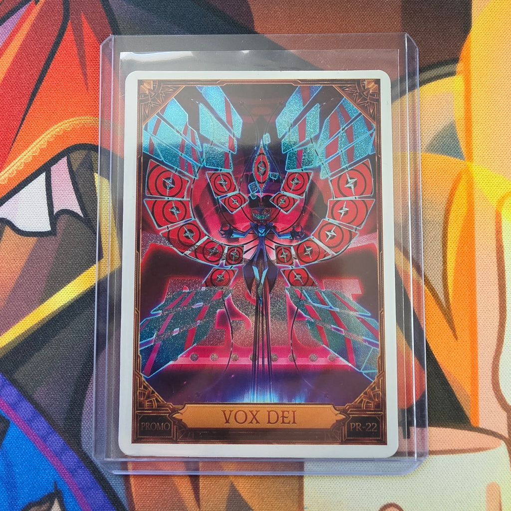 Official Hazbin Hotel Trading Card Vox Dei Foil Promo