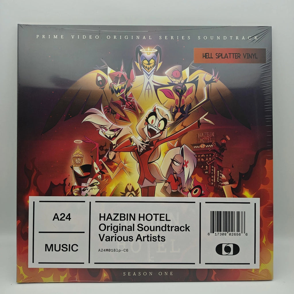 Hazbin Hotel Season 1 Soundtrack Hell Splatter Coloured Vinyl